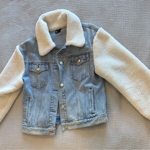 Love Token Blue Denim with Cream Sherpa